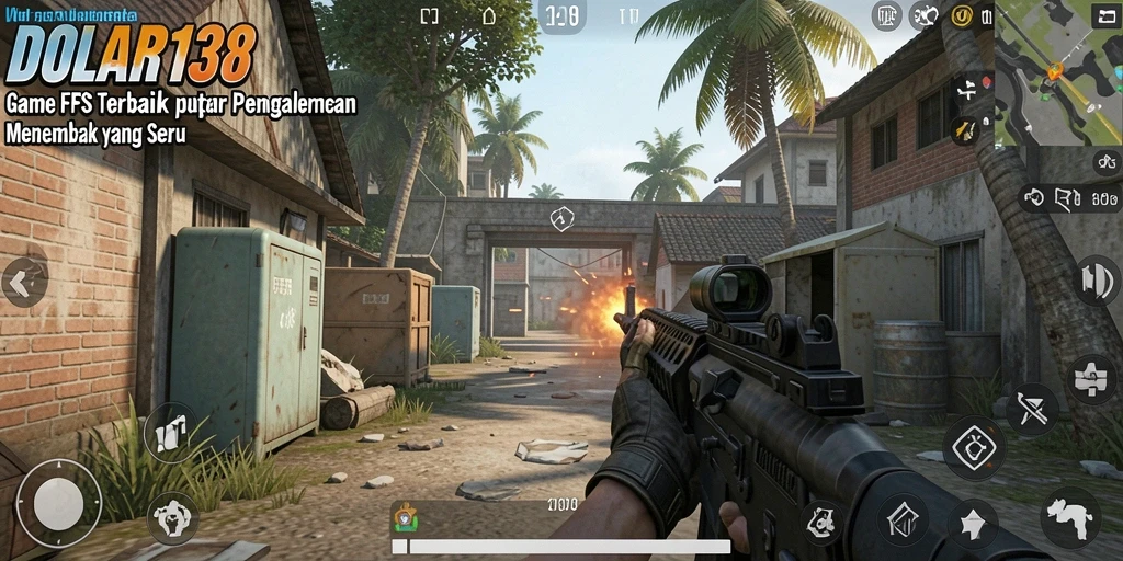 Gameplay seru dalam DOLAR138 yang menampilkan aksi FPS mendebarkan.