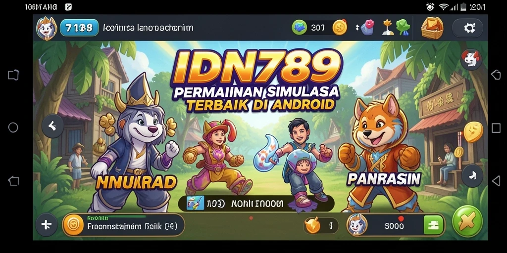Screenshot IDN789 menampilkan pengalaman gameplay simulasi yang menarik.