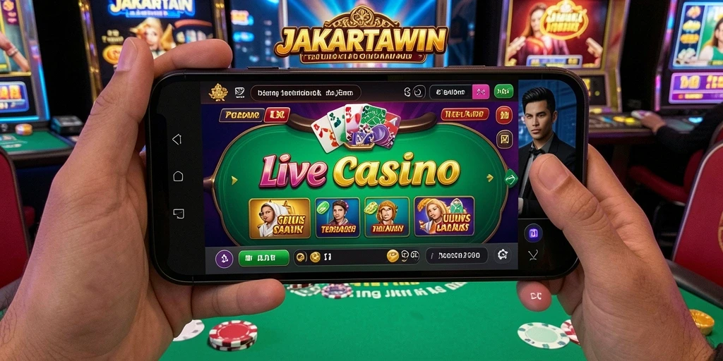 Gameplay Live Casino yang mendebarkan di JAKARTAWIN.