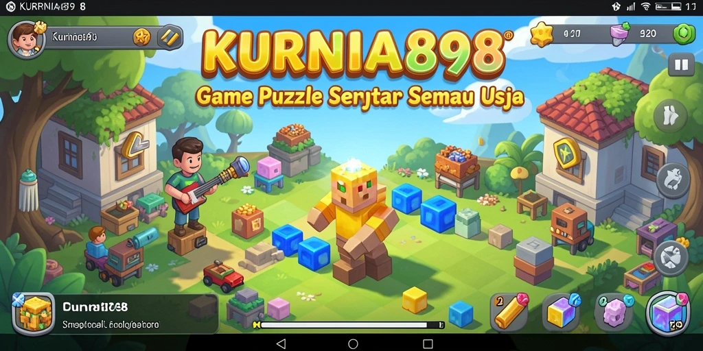 Tampilan gameplay KURNIA898 yang menarik dan menantang dalam kategori Puzzle.