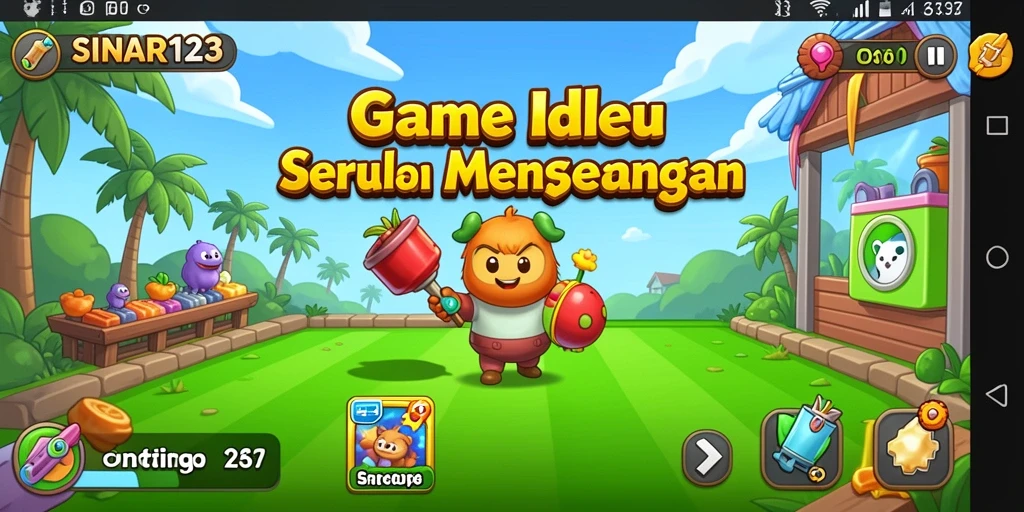 Tampilan gameplay SINAR123 dengan mekanisme Idle yang menarik.