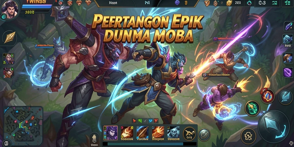 Gameplay seru di WIN88 dengan pertarungan taktis.