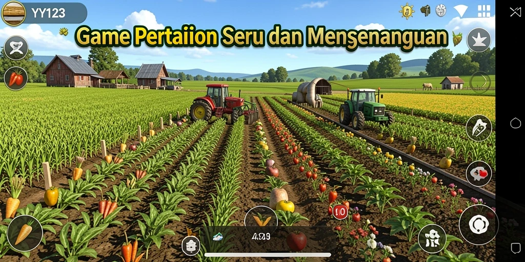 Tampilkan gameplay seru dan pertanian yang menarik di YY123.